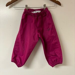 MEC Kids Fuchsia Rainpants 18M